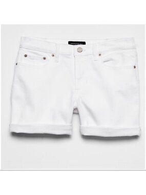 Banana Republic White jean Shorts